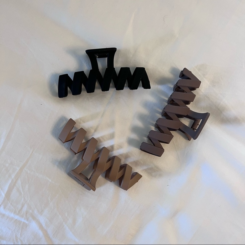 zig-zag claw clip bundle